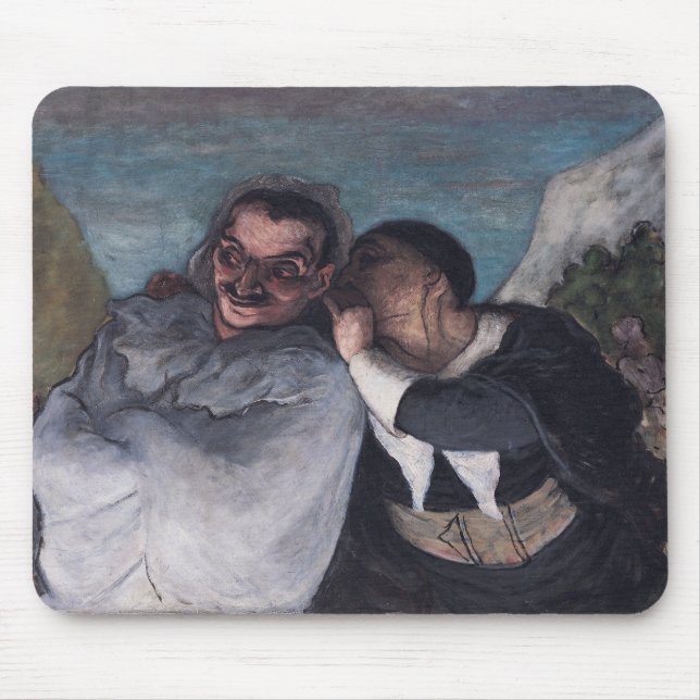 Crispin and Scapin Mouse Pad (Front)