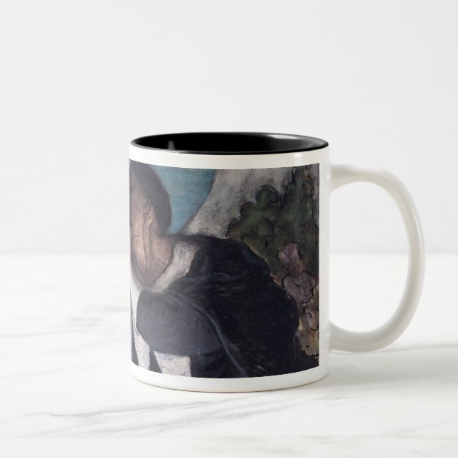 Crispin and Scapin Two-Tone Coffee Mug (Right)