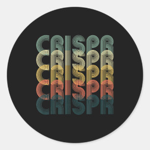 Crispr Cas9 Biology Science Gift Classic Round Sticker