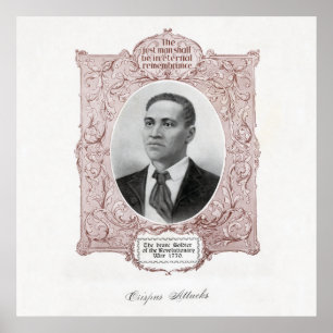 Crispus Attucks Black Martyr of American Revolutio Poster