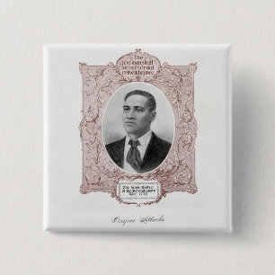 Crispus Attucks: Martyr of American Revolution 15 Cm Square Badge