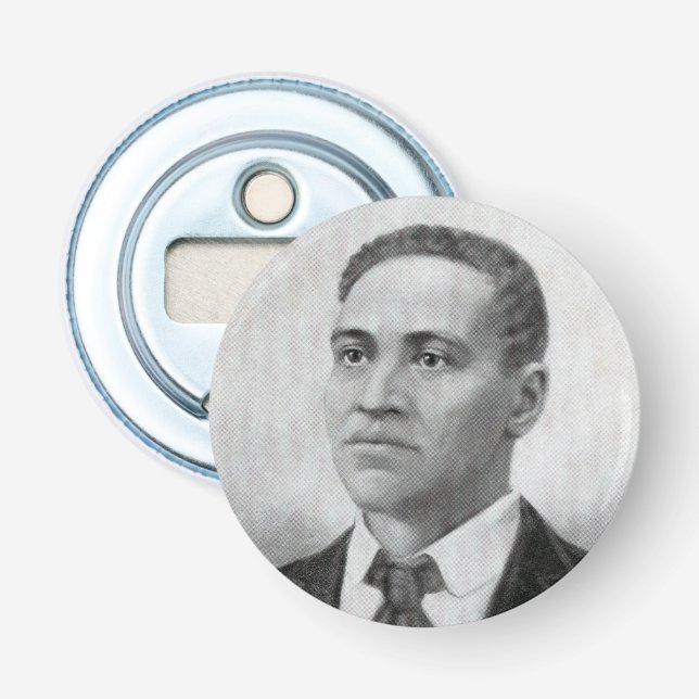 Crispus Attucks: Martyr of American Revolution Bottle Opener (Front)