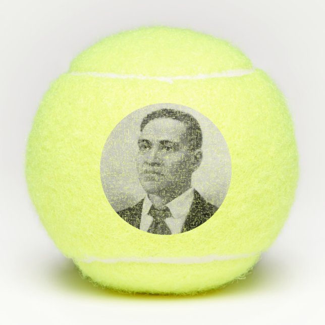 Crispus Attucks: Martyr of American Revolution Tennis Balls (Front)