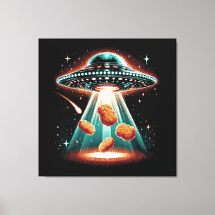 Crispy Chicken Nugget Canvas Print
