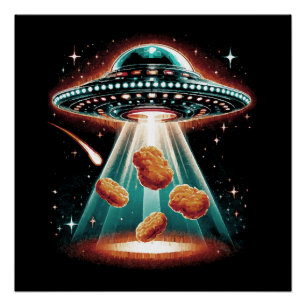 Crispy Chicken Nugget  Poster