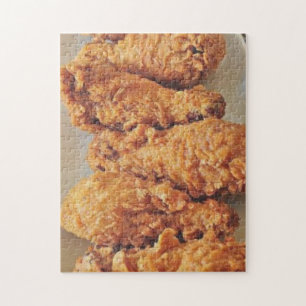 Crispy Fried Chicken Jigsaw Puzzle