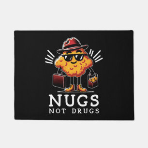 Crispy Nugs Not Drugs Doormat