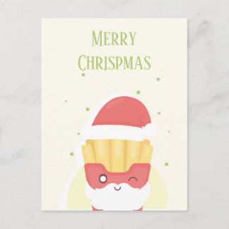 Crispy Patties Merry Chrispmas Postcard