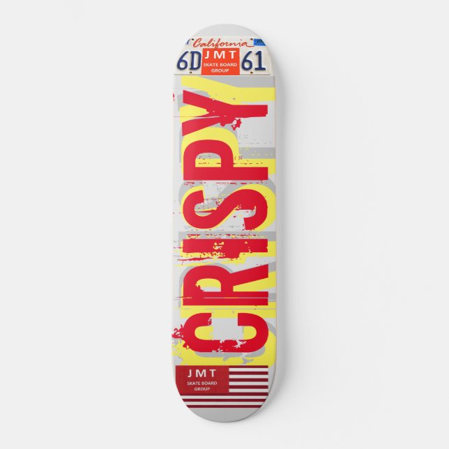 CRISPY Skateboard (Front)