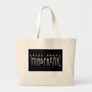 CrissAngel-MindFreakLogo-400x Large Tote Bag