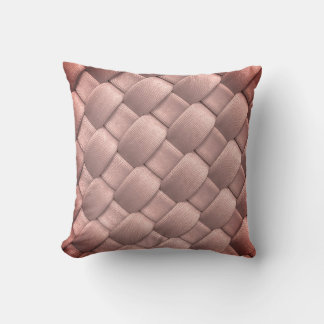 Crisscross diagonal weave locks fabric design. cushion