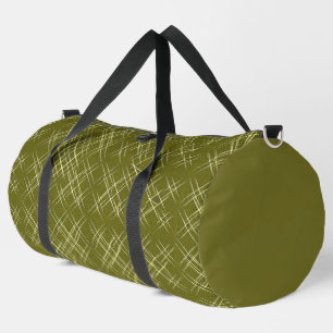 Crisscross Elegance Duffle Bag