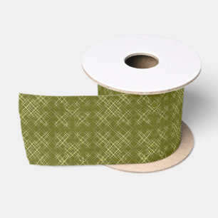Crisscross Elegance Satin Ribbon