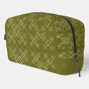 Crisscross Elegance Toiletry Bag