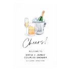CRISTAL Bubbles and Brews Couples Shower Sign