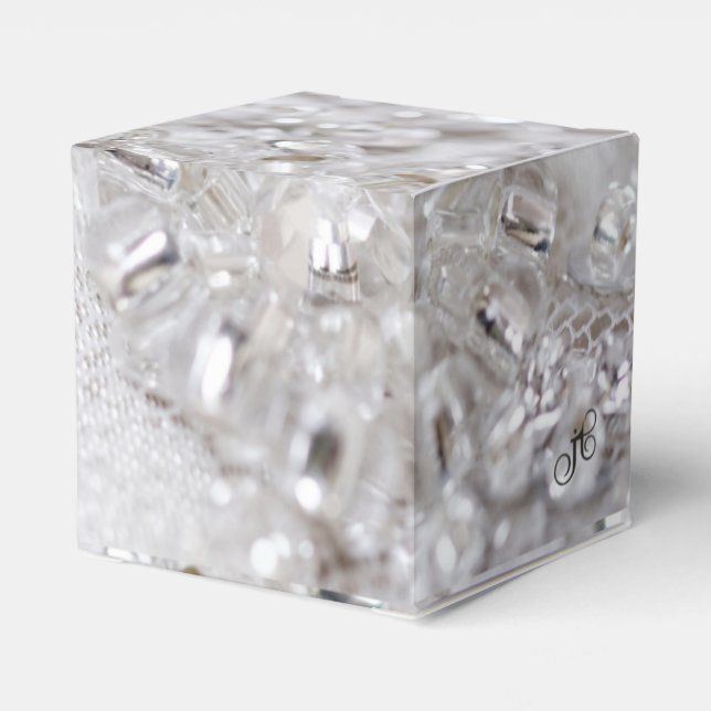 Cristal  favour box (Back Side)