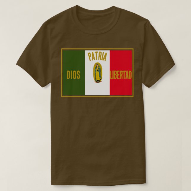 CRISTEROS DIOS, PATRIA, LIBERTAD T-Shirt (Design Front)