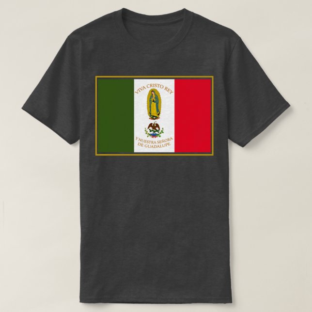 CRISTEROS FLAG T-Shirt (Design Front)