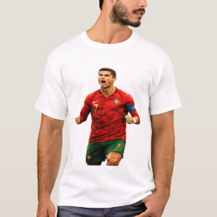 Cristiano Ronaldo Portugal Football Legend Graphic T-Shirt