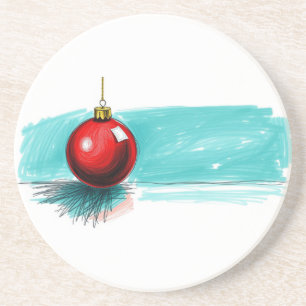 Cristmass ball coaster