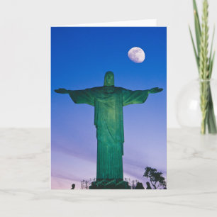 Cristo Redentor Statue Rio de Janeiro Brazil Card