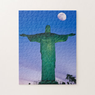 Cristo Redentor Statue  Rio de Janeiro Brazil Jigsaw Puzzle