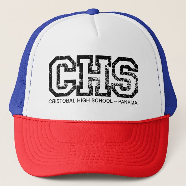 Cristobal High School, CHS Trucker Hat (Front)