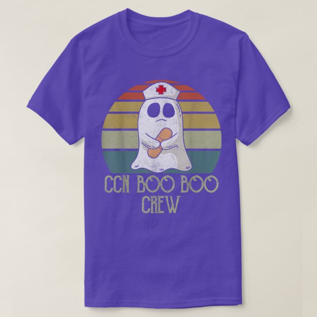Critical Care Nurse Boo Boo Crew Shirts, Nursing H T-Shirt (Design Front)