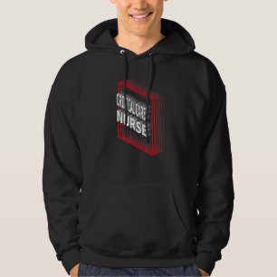 Critical Care Nurse Job Title Appreciation Retro Hoodie