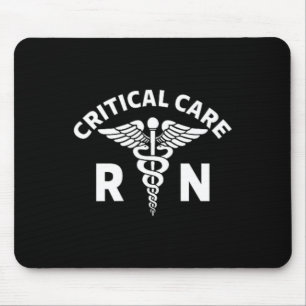 Critical Care Nursing Department Icu Rn Critical C Mouse Pad
