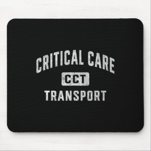 Critical Care Transport Nurse Cct Squad Team Mouse Pad