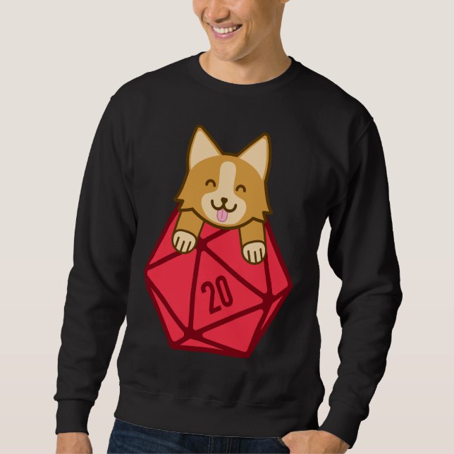 Critical Corgi Sweatshirt (Front)