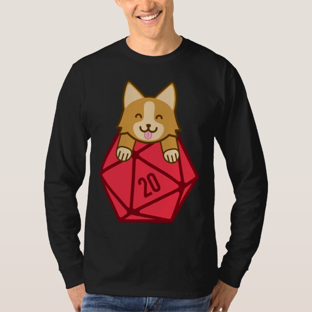 Critical Corgi T-Shirt (Front)
