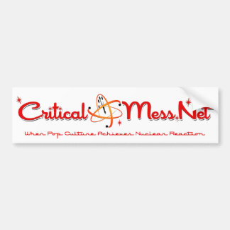 Critical Mess Bumper Sticker! Bumper Sticker
