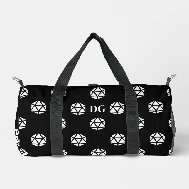 Critical Strike Dice Duffel Bag (Front)