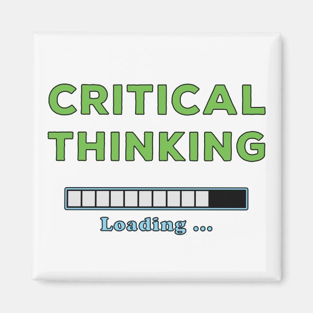 Critical Thinking  Magnet (Front)