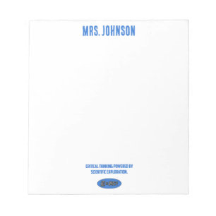 Critical Thinking Powered By Science Exploration Notepad