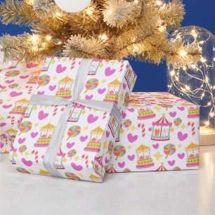 Critter Carnival and Candy (PLEASE READ BELOW) Wrapping Paper