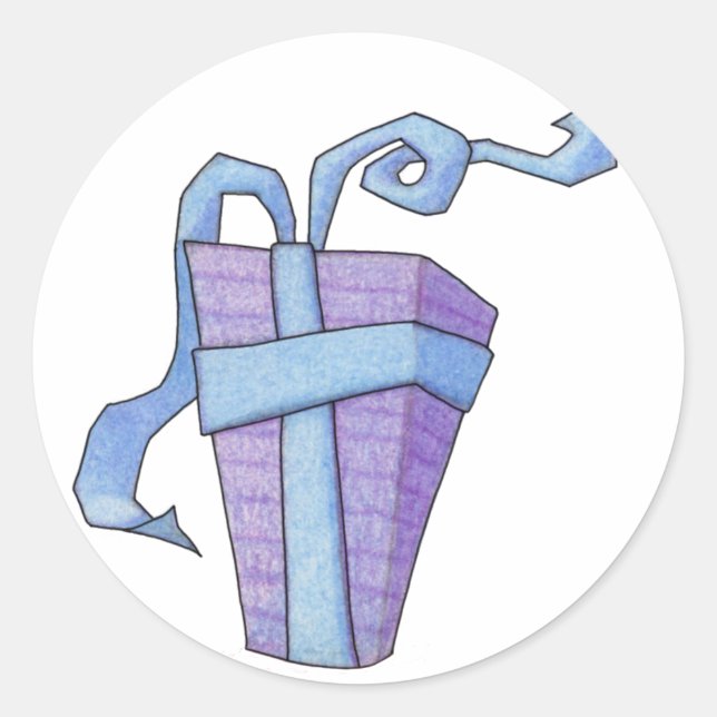 Critter Cedric Gift Sticker (Front)