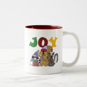 Critter Joy Tshirts and Gifts Two-Tone Coffee Mug