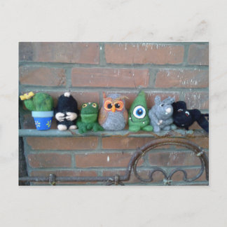 critters creatures and characters postcard