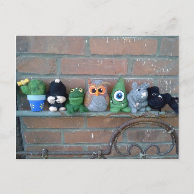 critters creatures and characters postcard (Front)