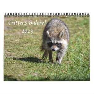 Critters Galore! Calendar