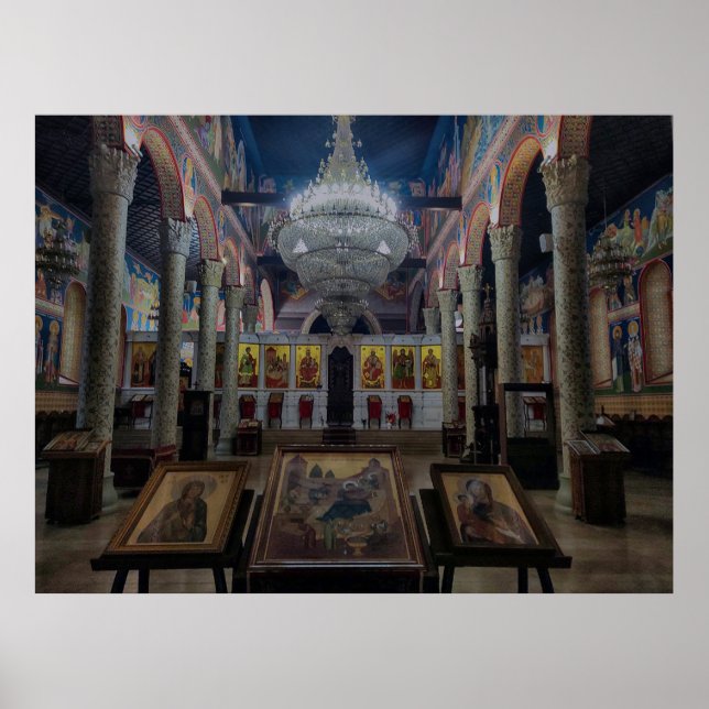 Crkva Presveta Bogorodica Skopje Poster (Front)