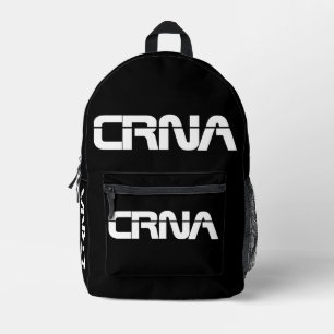 CRNA Anaesthesia Design Printed Backpack