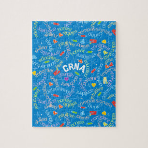 CRNA Blue Jigsaw Puzzle