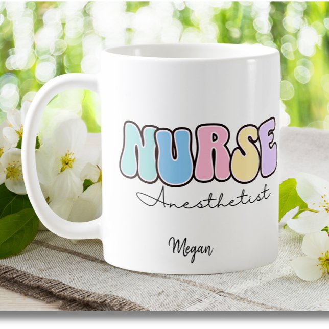 CRNA Certified Nurse Anaesthetist Registered Nurse Coffee Mug (Creator Uploaded)