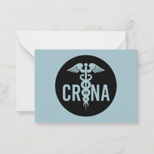CRNA Certified Registered Nurse Anaesthetist Card