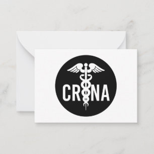CRNA Certified Registered Nurse Anaesthetist Card