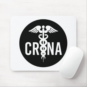 CRNA Certified Registered Nurse Anaesthetist Gift Mouse Pad